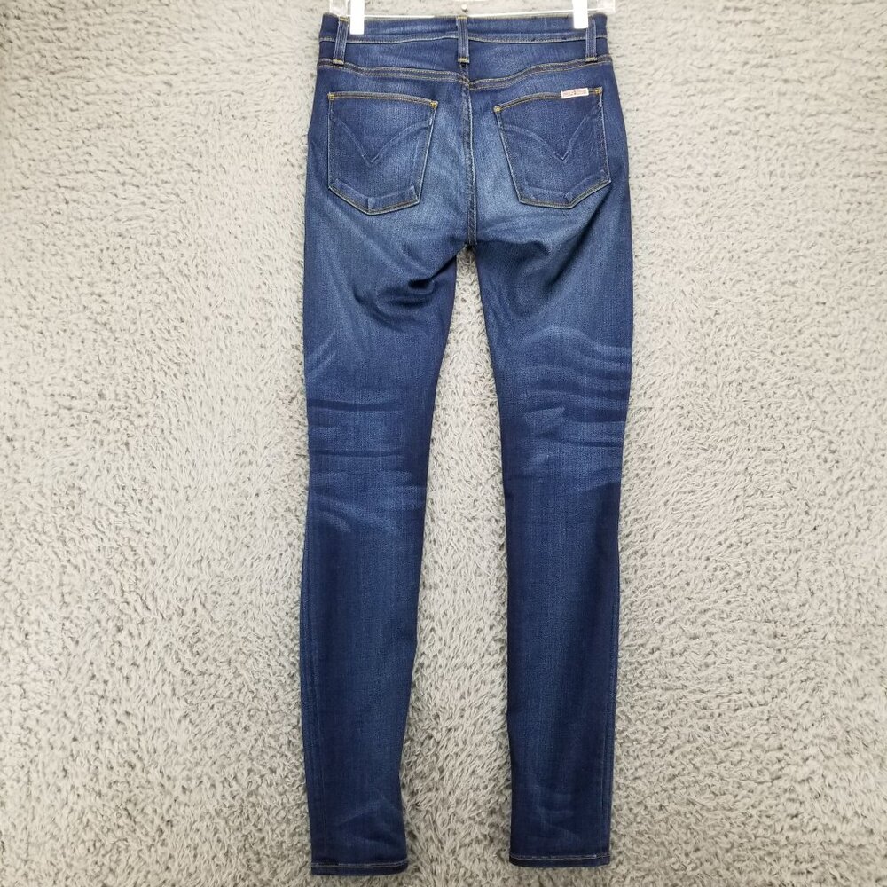 Hudson Jeans Womens 27 Blue Nico Super Skinny Stretch Denim *Read* - Picture 10 of 16